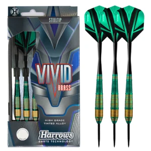 Harrows VIVID BRASS GREEN - Metalni vrh - 22g
